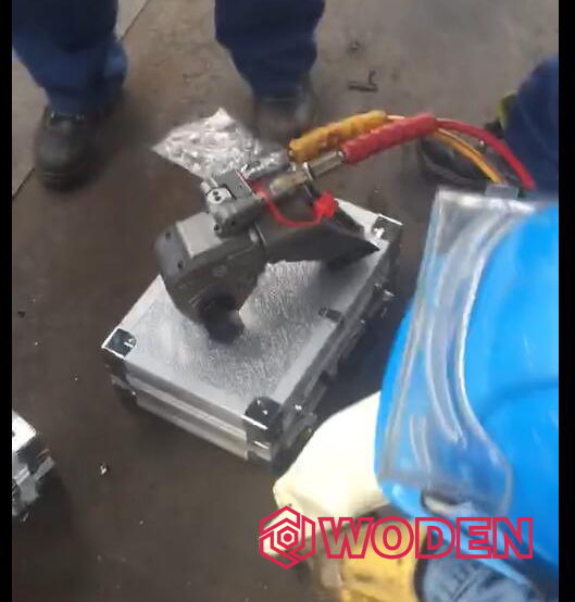 沃頓液壓扳手應用于中石油分公司年底檢修