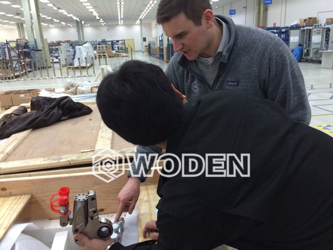 沃頓風電液壓扳手應用現場 沃頓風電液壓扳手應用現場