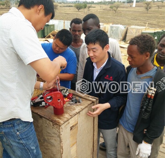 沃頓液壓扳手走出國門服務于非洲的風電企業