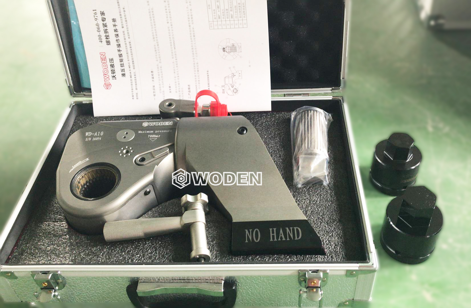 沃頓驅動液壓扳手即將出廠